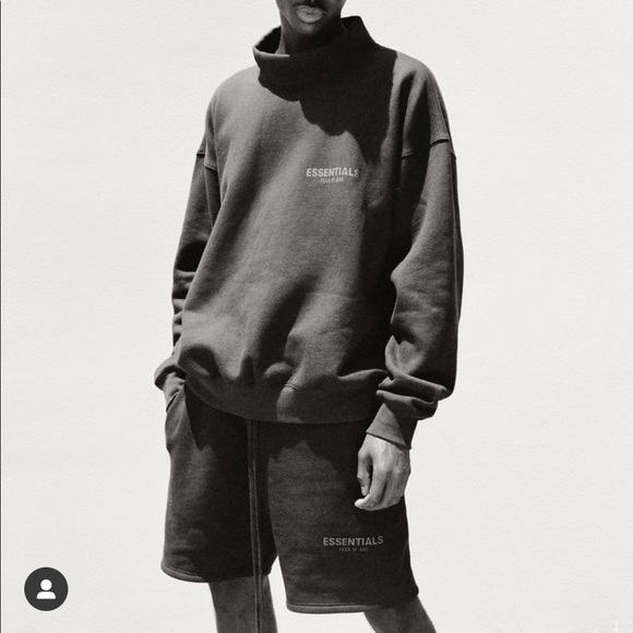 fog essentials hoodie size chart